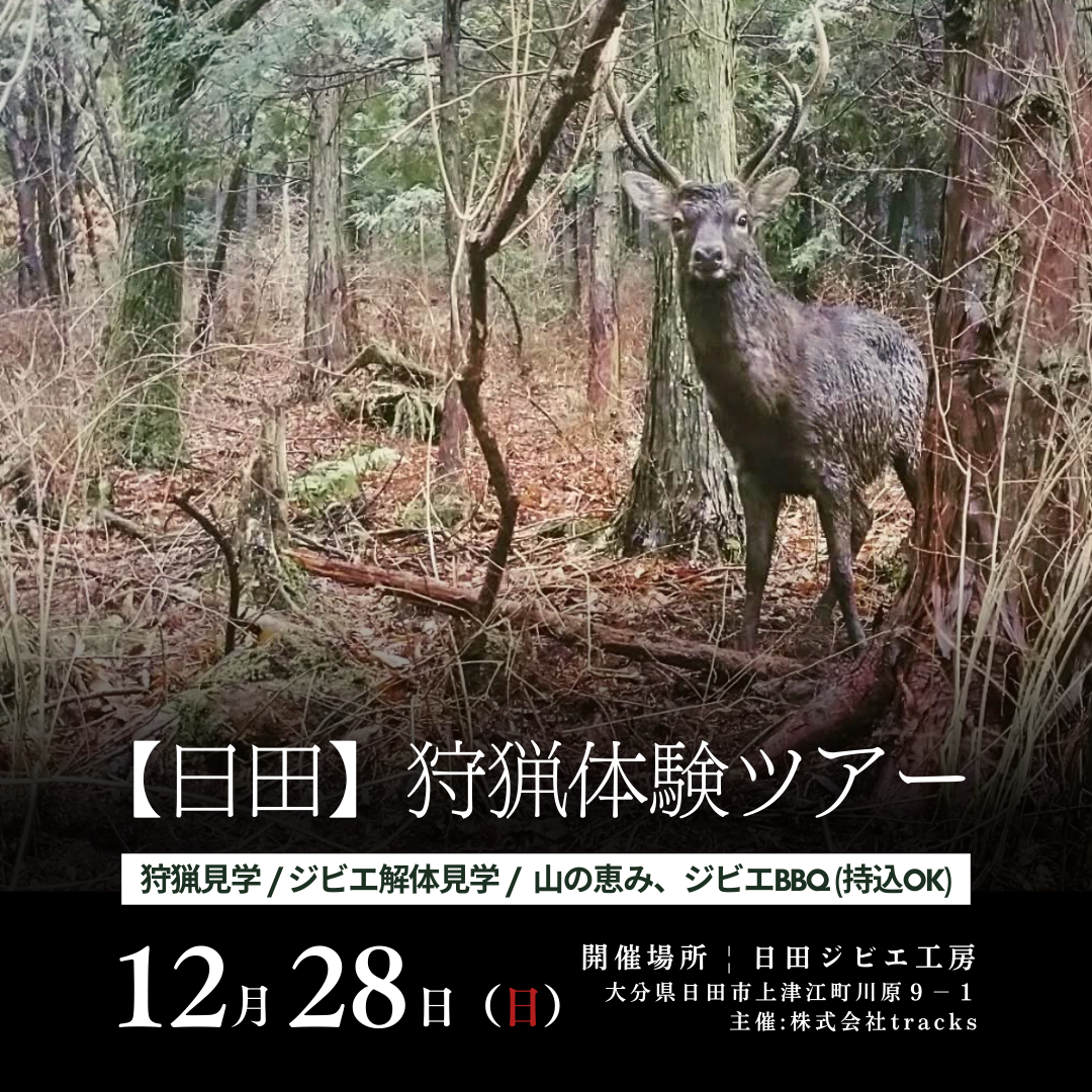 日田開催 狩猟体験ツアー